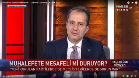 GENEL BAŞKANIMIZ DR. FATİH ERBAKAN HABERTÜRK TV'DE SORULARI YANITLADI