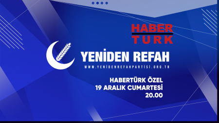 Genel Başkanımız Dr. Fatih Erbakan #HabertürkÖzel'e konuk oluyor.