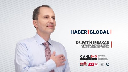 #CANLI | Genel Başkanımız Dr. Fatih Erbakan Haber Global TV canlı yayın konuğu.