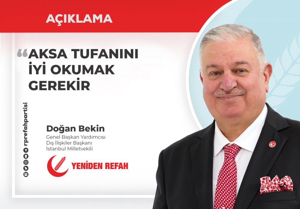 Aksa Tufanını İyi Okumak Gerekir - Doğan Bekin