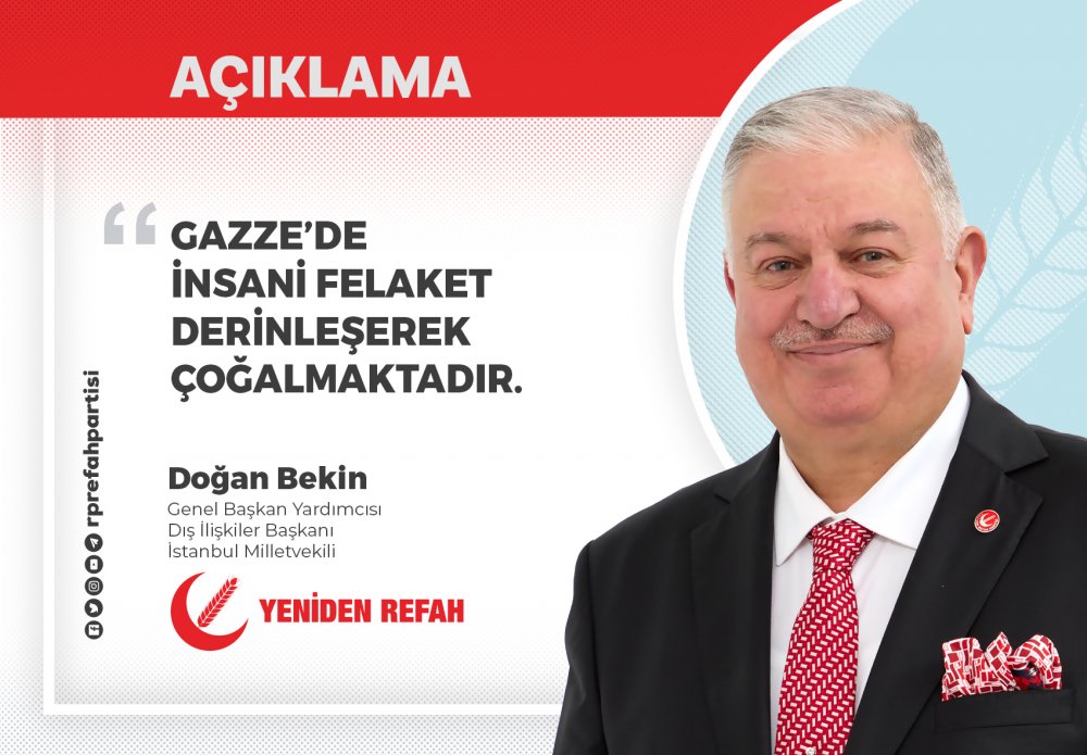 Gazze’de İnsani Felaket Derinleşerek Çoğalmaktadır.