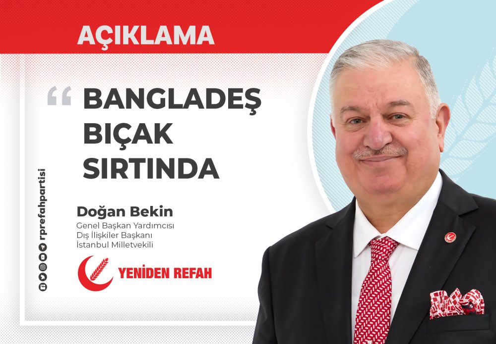 BANGLADEŞ BIÇAK SIRTINDA