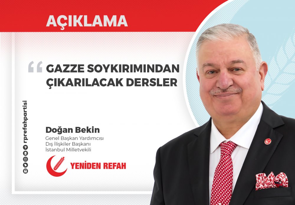 Gazze Soykırımından Çıkarılacak Dersler