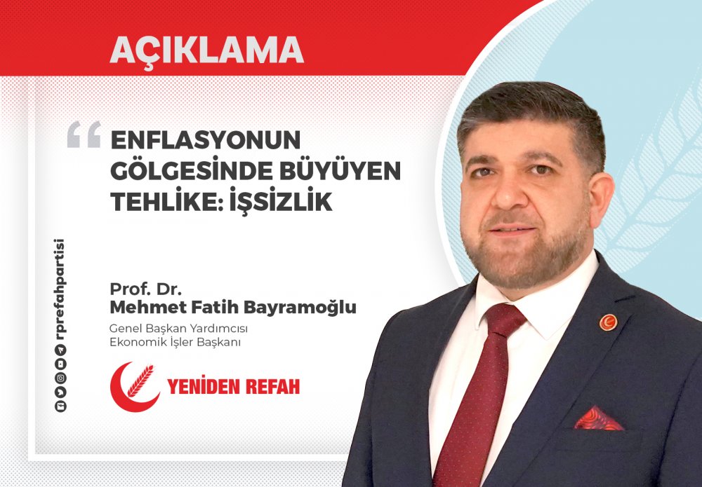 ENFLASYONUN GÖLGESİNDE BÜYÜYEN TEHLİKE: İŞSİZLİK