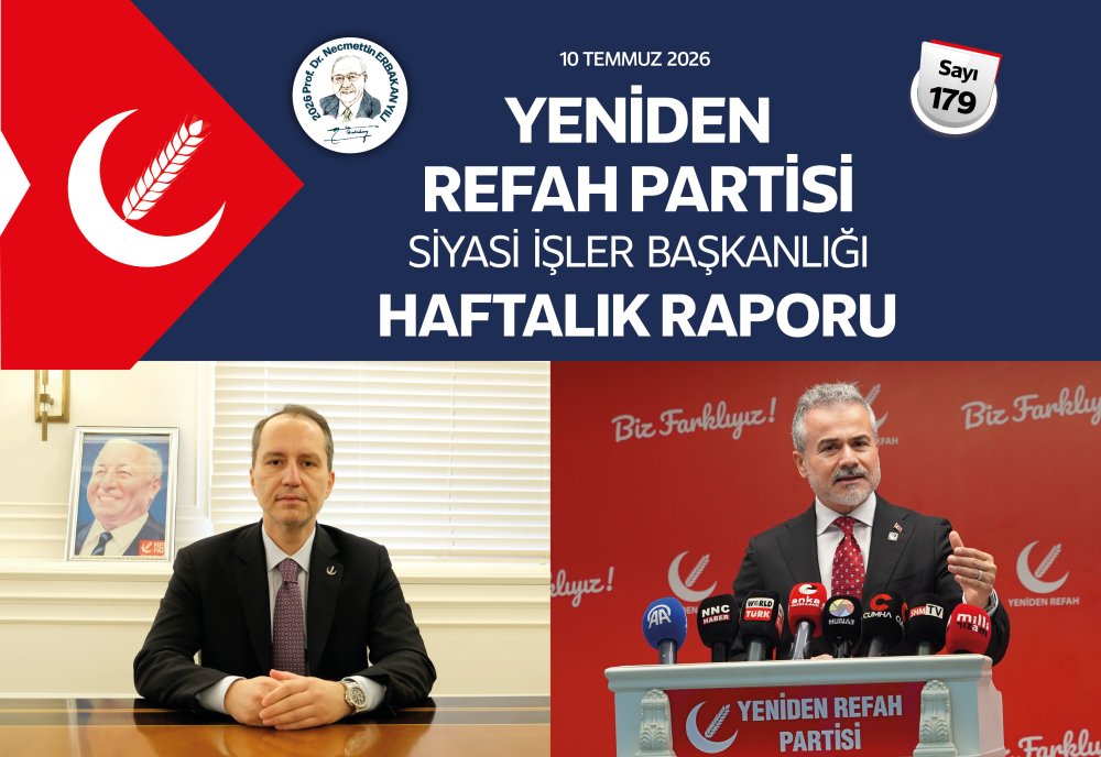 Siyasi İşler Başkanlığı Haftalık Raporu - 10 Temmuz 2026