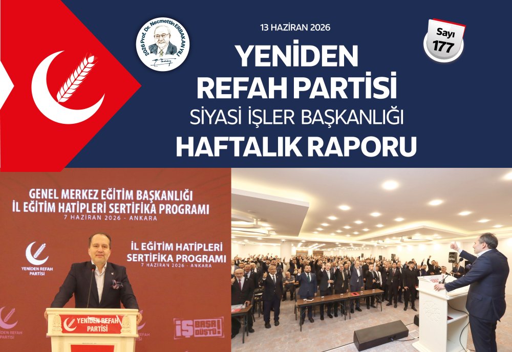 Siyasi İşler Başkanlığı Haftalık Raporu - 5 Haziran 2026