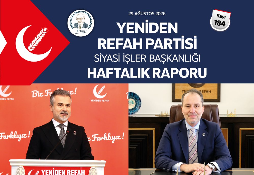 Siyasi İşler Başkanlığı Haftalık Raporu - 29 Ağustos 2026